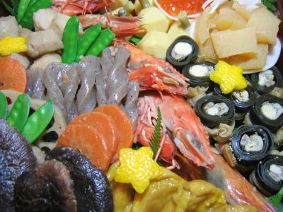 2007年〜2008年 おせち料理完成写真