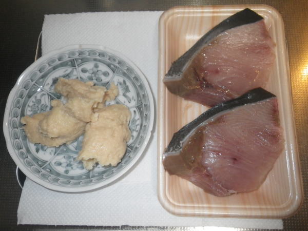 ぶりの粕煮