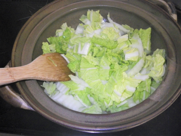 白菜と鶏団子のとろとろ煮