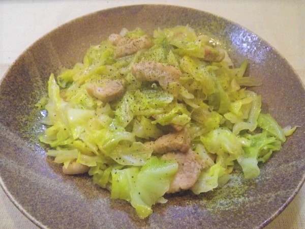 豚バラ肉の野菜炒め