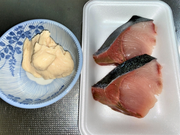 ぶりの酒粕煮