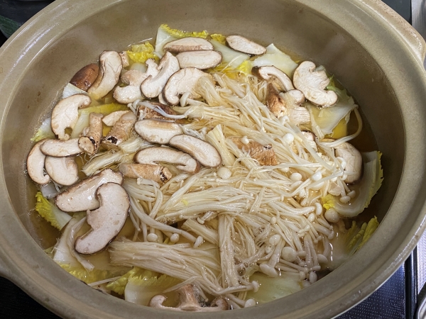 白菜と鶏むね肉のトロトロ鍋