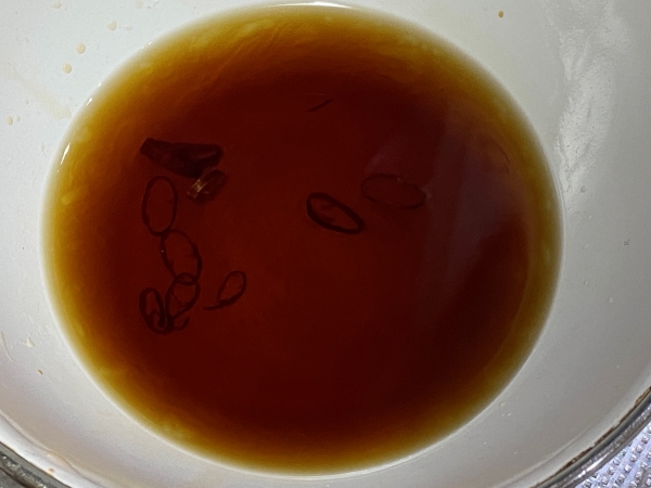 れんこんの甘酢じょうゆ煮