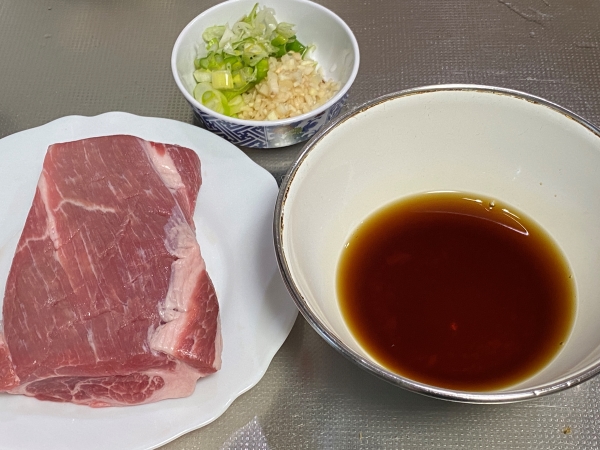 焼き豚風たれ煮